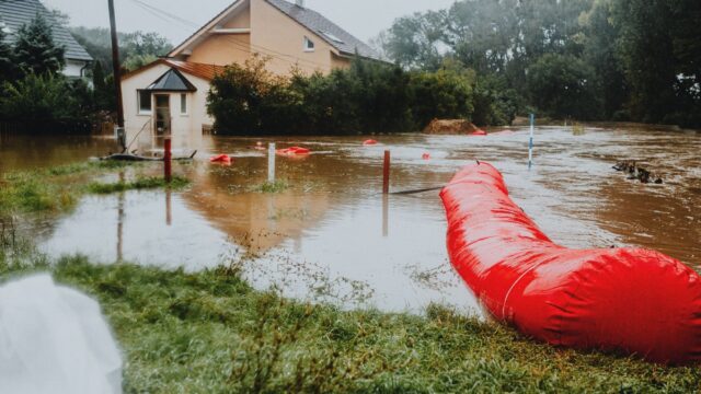 flooded basement